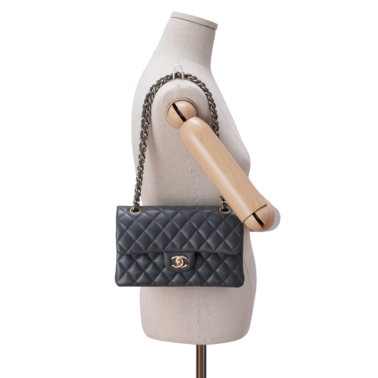 CHANEL(USED)샤넬 캐비어 클래식 스몰 플랩백