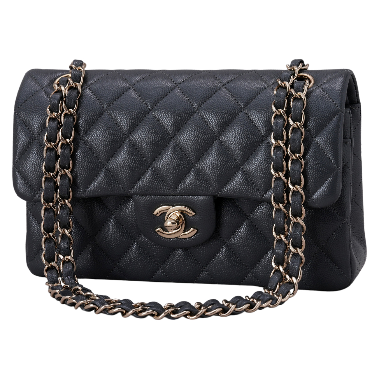 CHANEL(USED)샤넬 캐비어 클래식 스몰 플랩백
