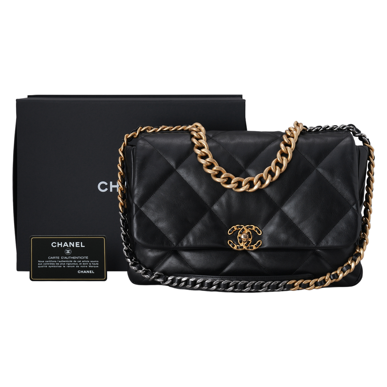 CHANEL(USED)샤넬 AS1162 19백 맥시