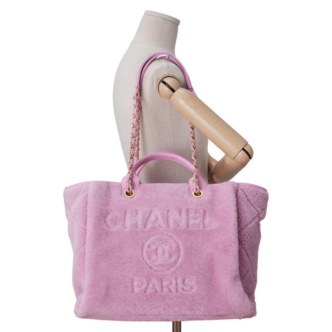 CHANEL(USED)샤넬 A66941 시어링 도빌백