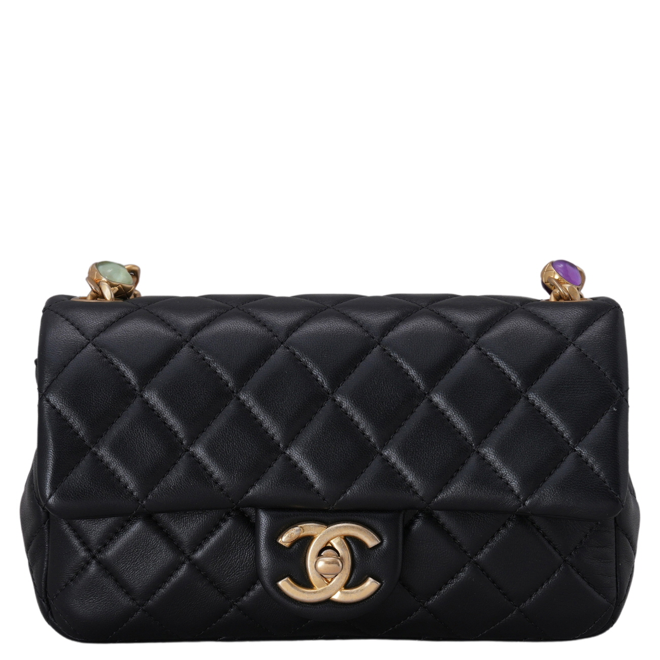 CHANEL(USED)샤넬 AS2380 시즌 클래식 뉴미니 레진 쥬얼 스트랩