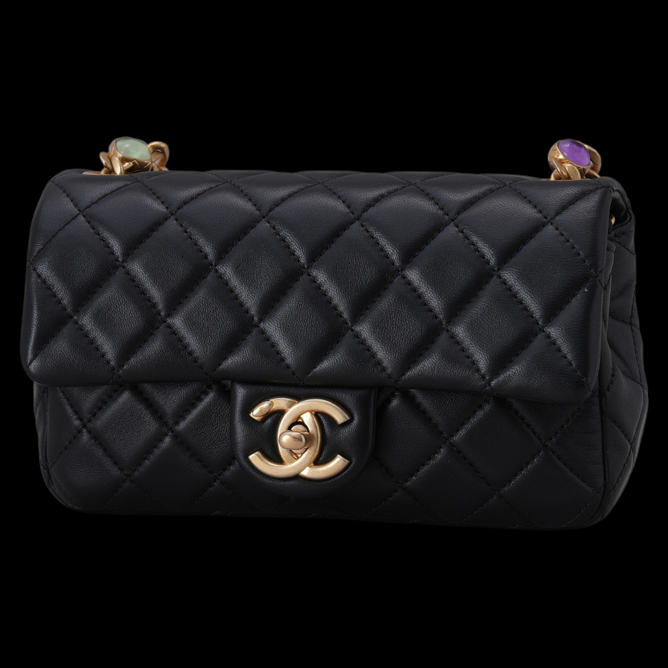 CHANEL(USED)샤넬 AS2380 시즌 클래식 뉴미니 레진 쥬얼 스트랩