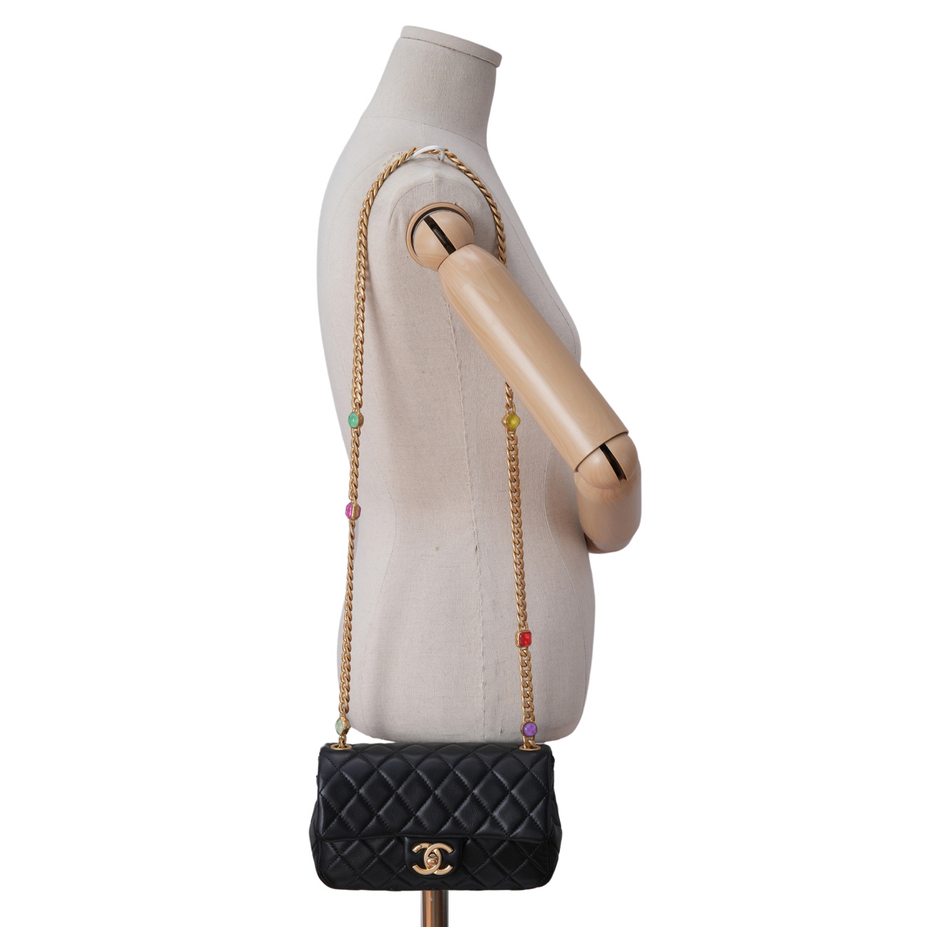 CHANEL(USED)샤넬 AS2380 시즌 클래식 뉴미니 레진 쥬얼 스트랩