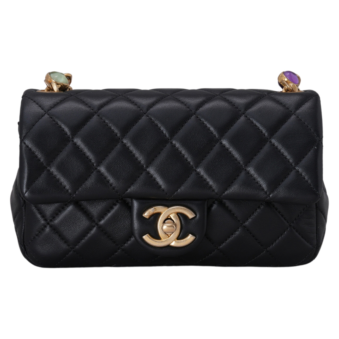 CHANEL(USED)샤넬 AS2380 시즌 클래식 뉴미니 레진 쥬얼 스트랩