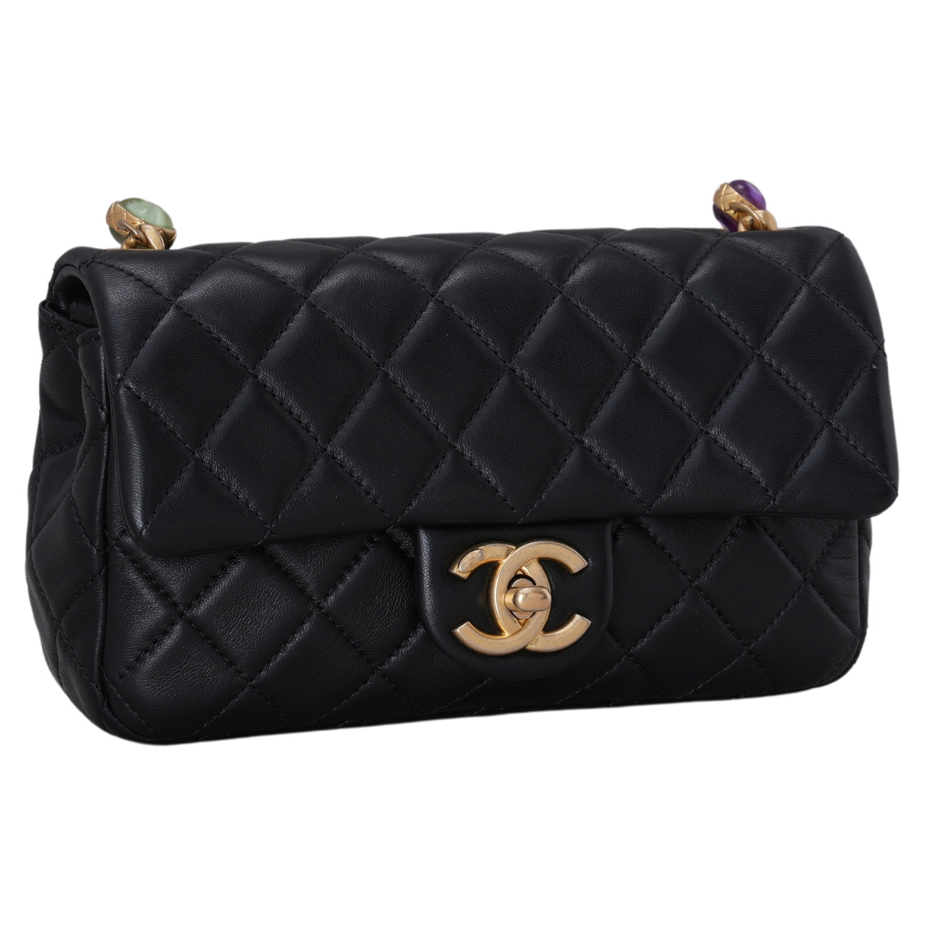CHANEL(USED)샤넬 AS2380 시즌 클래식 뉴미니 레진 쥬얼 스트랩