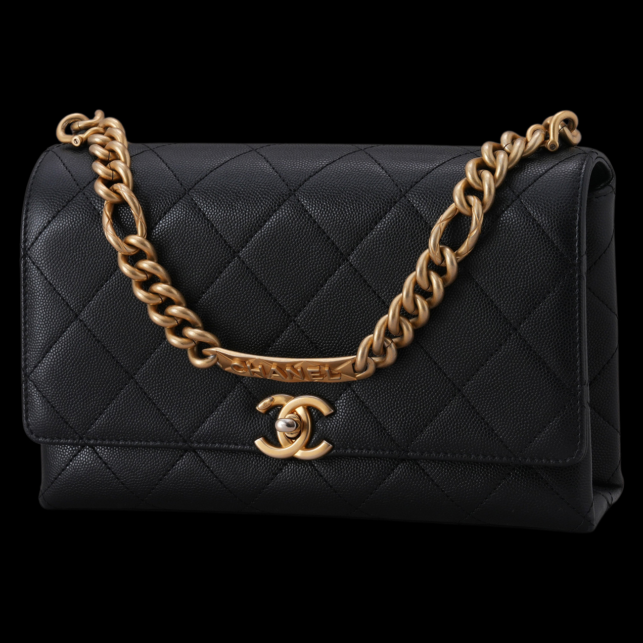 CHANEL(USED)샤넬 AS2764 시즌 체인 플랩백