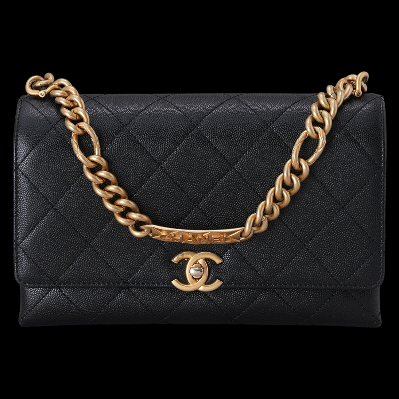 CHANEL(USED)샤넬 AS2764 시즌 체인 플랩백