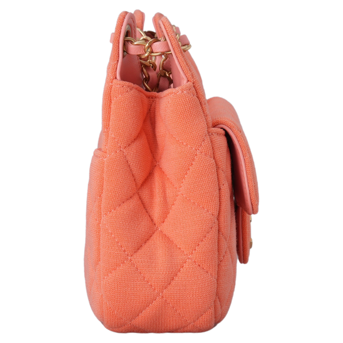 CHANEL(USED)샤넬 시즌 패브릭 호보백