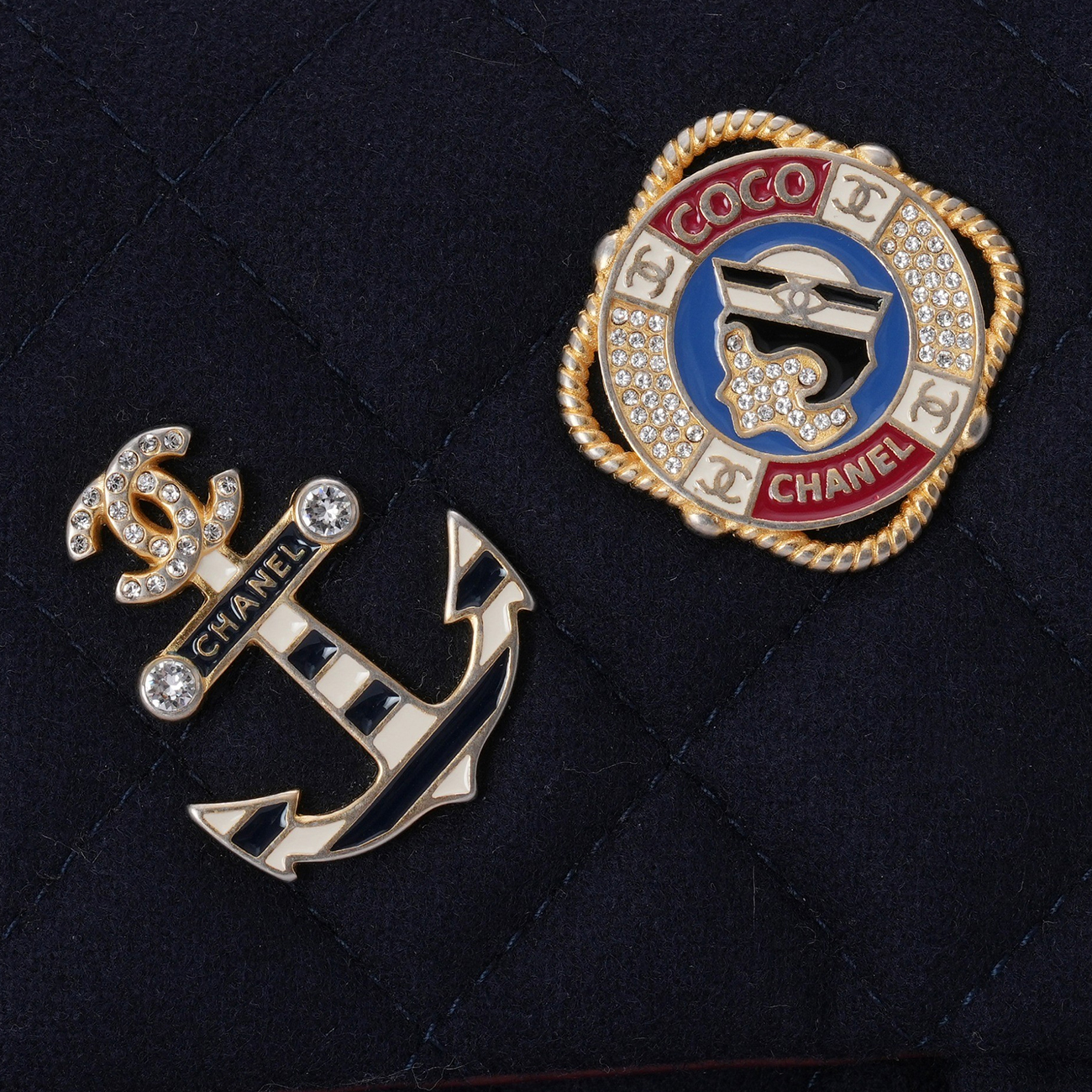 CHANEL(USED)샤넬 A69900 시즌 패브릭 클래식 뉴미니 크로스백