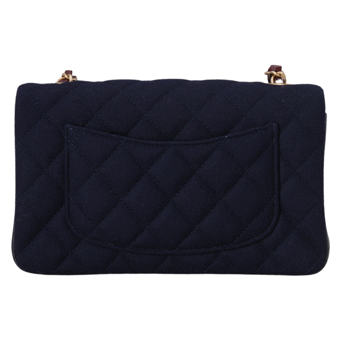 CHANEL(USED)샤넬 A69900 시즌 패브릭 클래식 뉴미니 크로스백