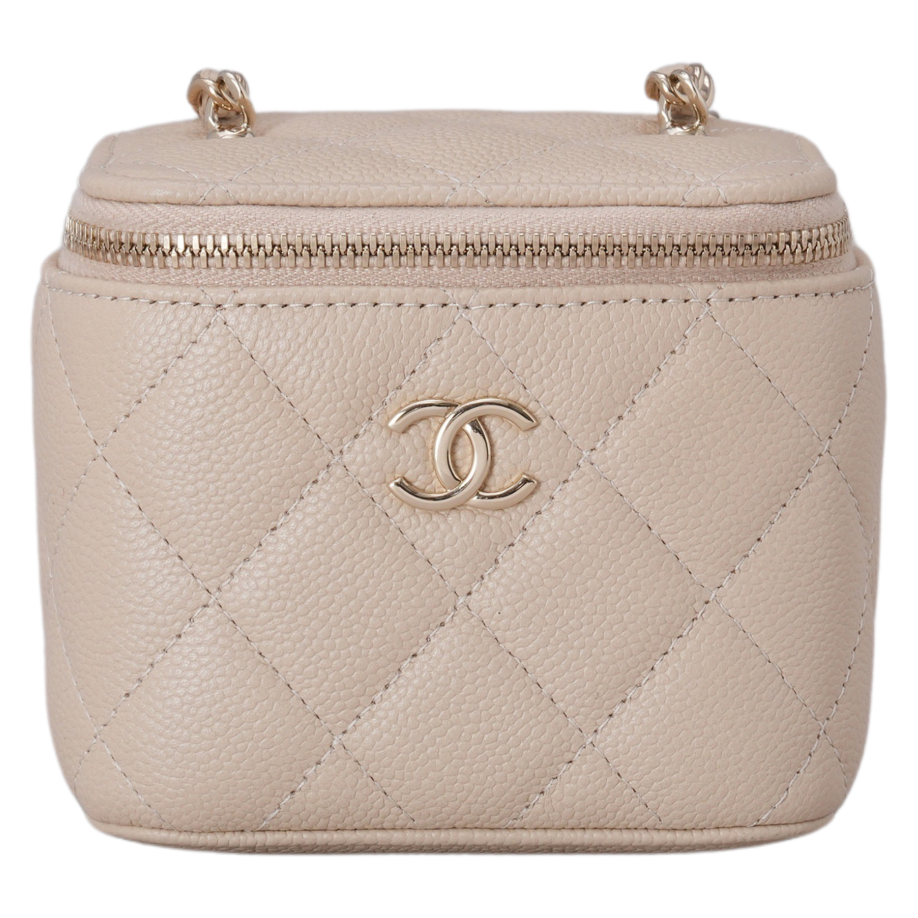 CHANEL(USED)샤넬 캐비어 베니티 스몰