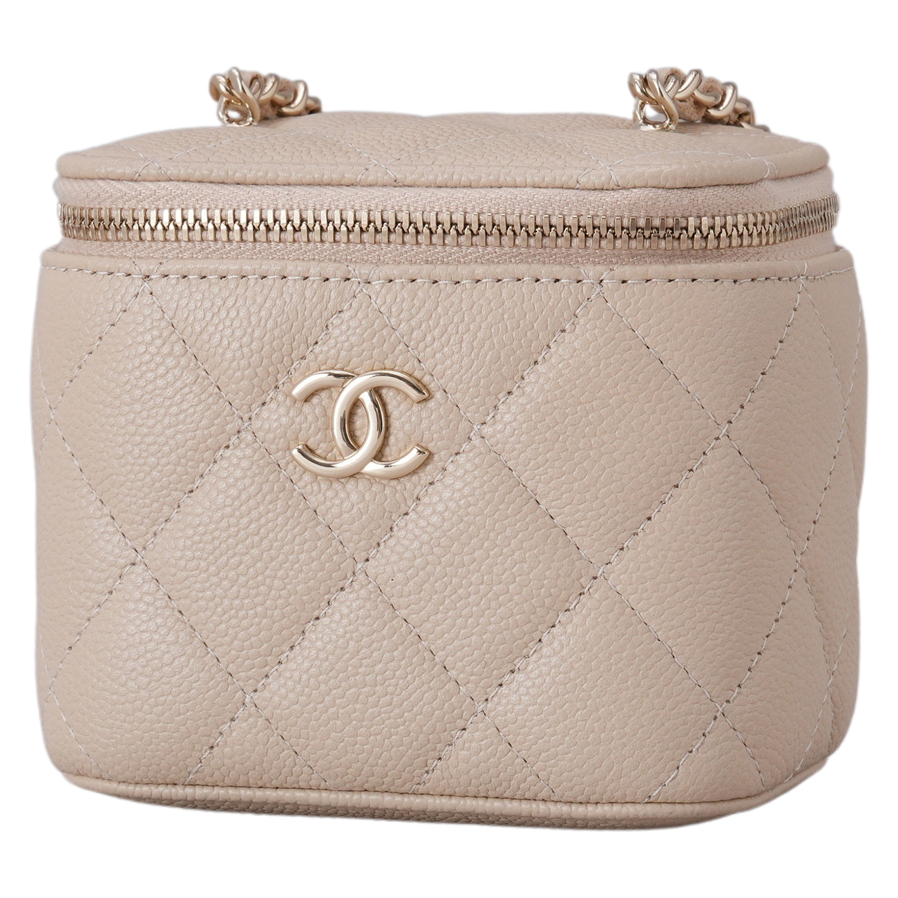 CHANEL(USED)샤넬 캐비어 베니티 스몰