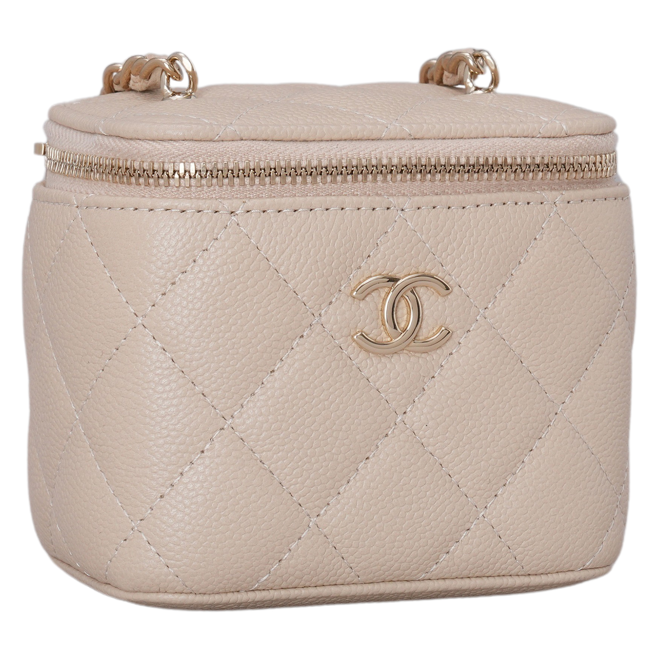 CHANEL(USED)샤넬 캐비어 베니티 스몰