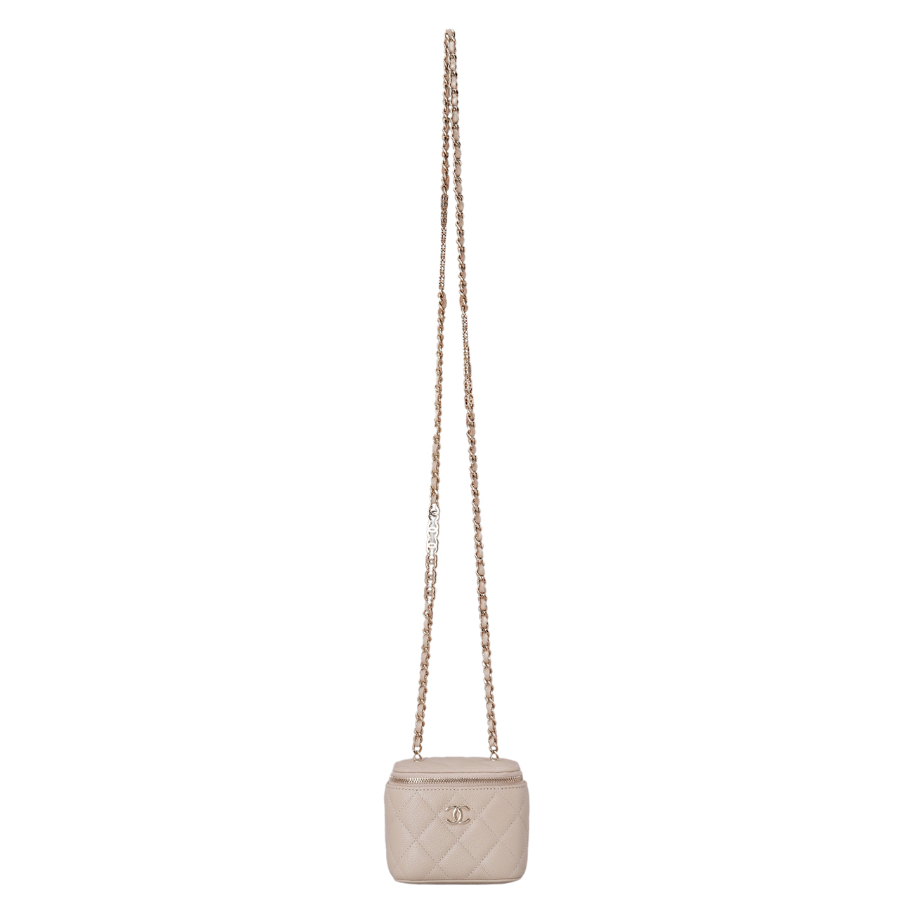 CHANEL(USED)샤넬 캐비어 베니티 스몰
