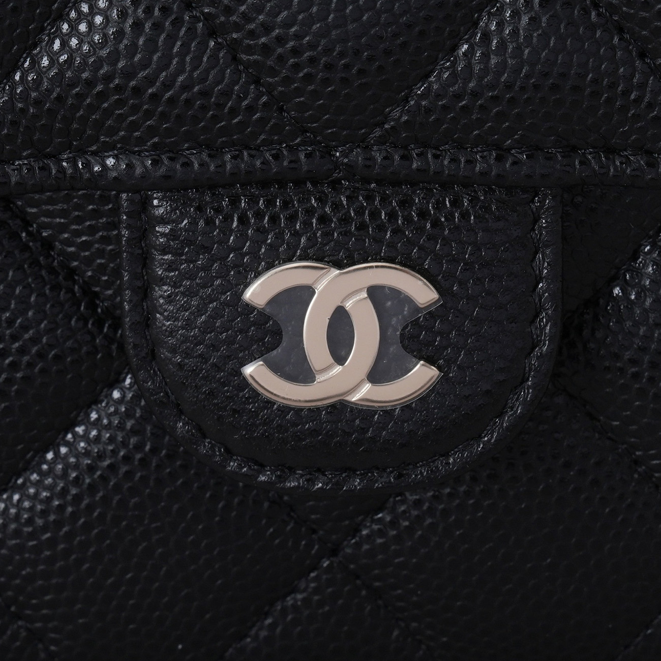 CHANEL(USED)샤넬 시즌 캐비어 WOC