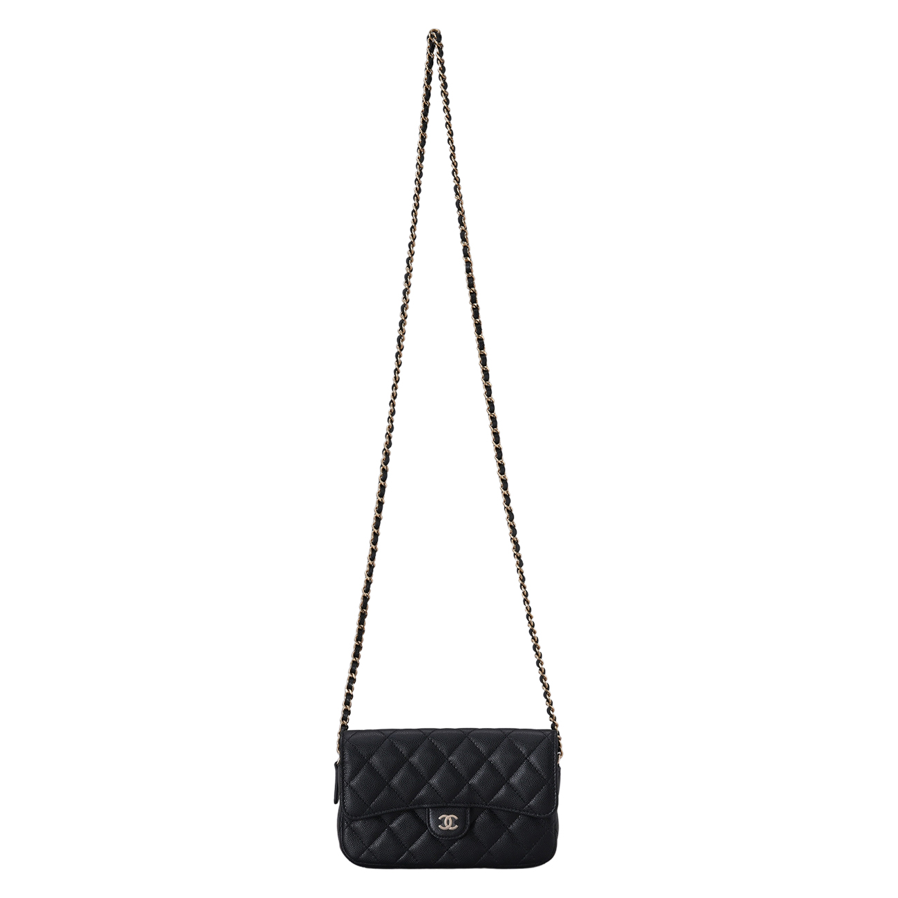 CHANEL(USED)샤넬 시즌 캐비어 WOC