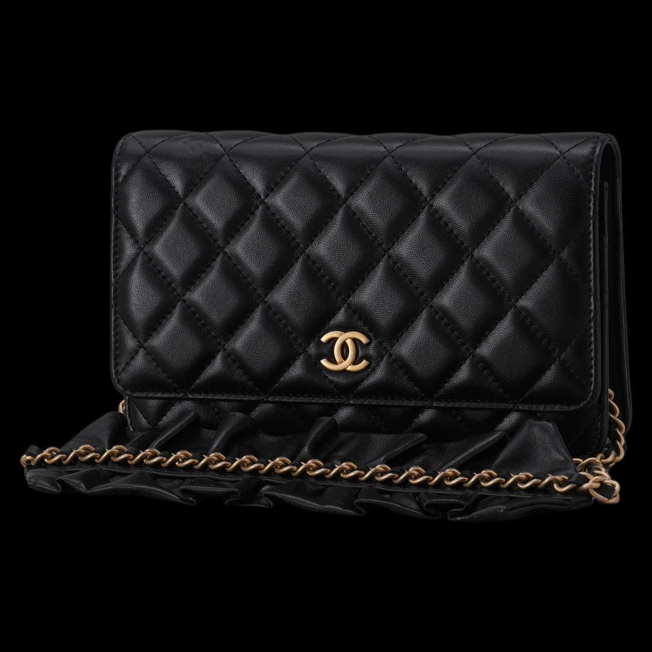 CHANEL(USED)샤넬 램스킨 클래식 WOC