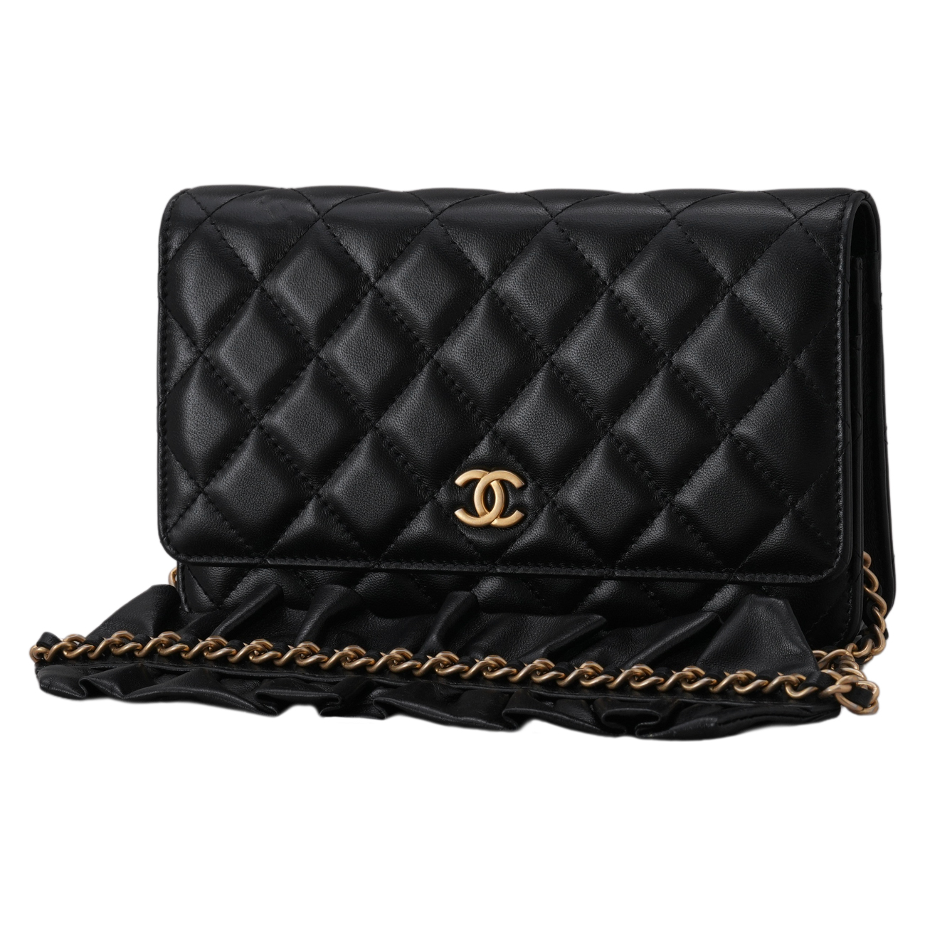 CHANEL(USED)샤넬 램스킨 클래식 WOC