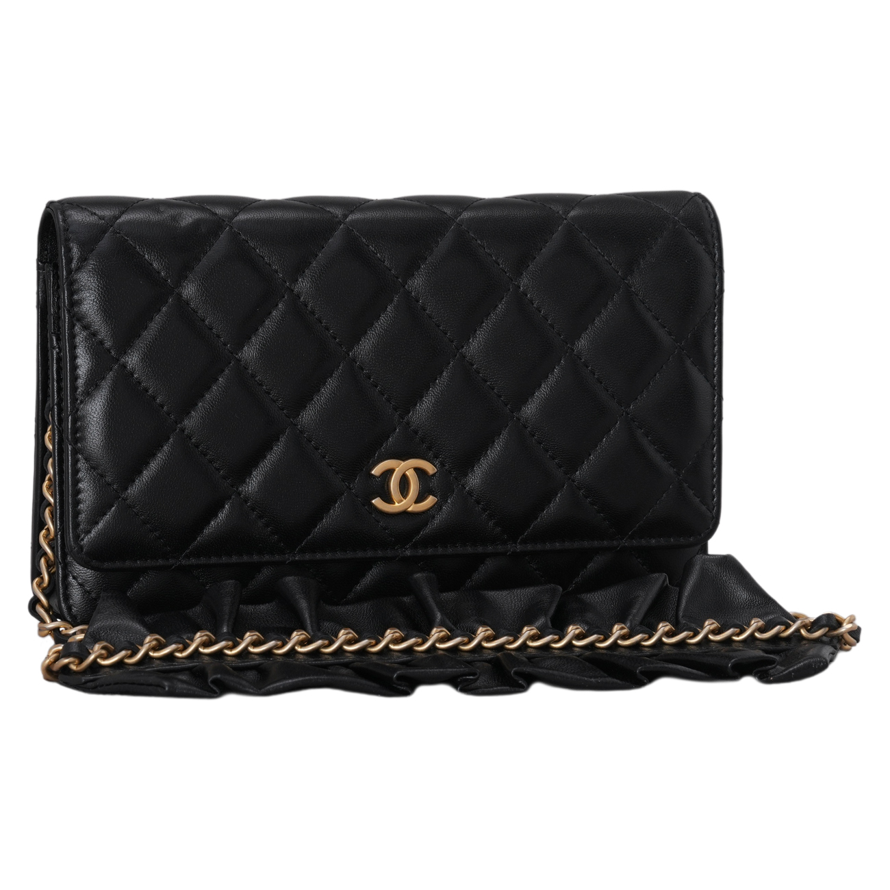 CHANEL(USED)샤넬 램스킨 클래식 WOC