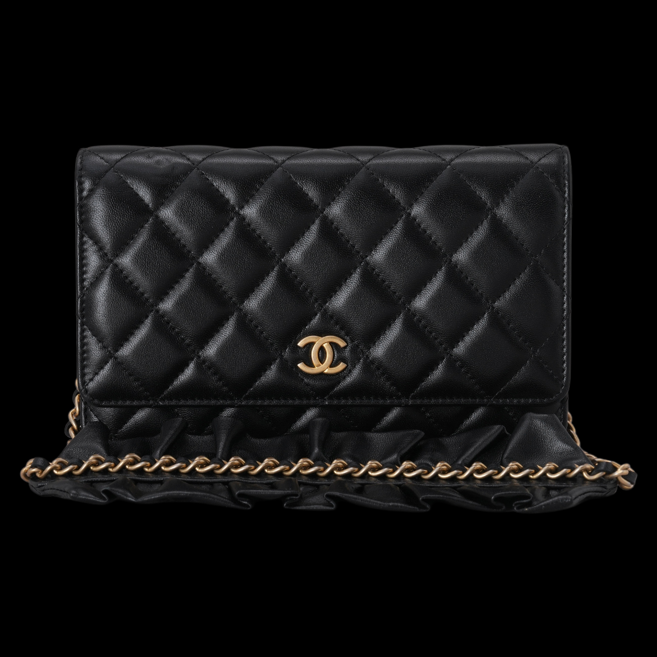 CHANEL(USED)샤넬 램스킨 클래식 WOC