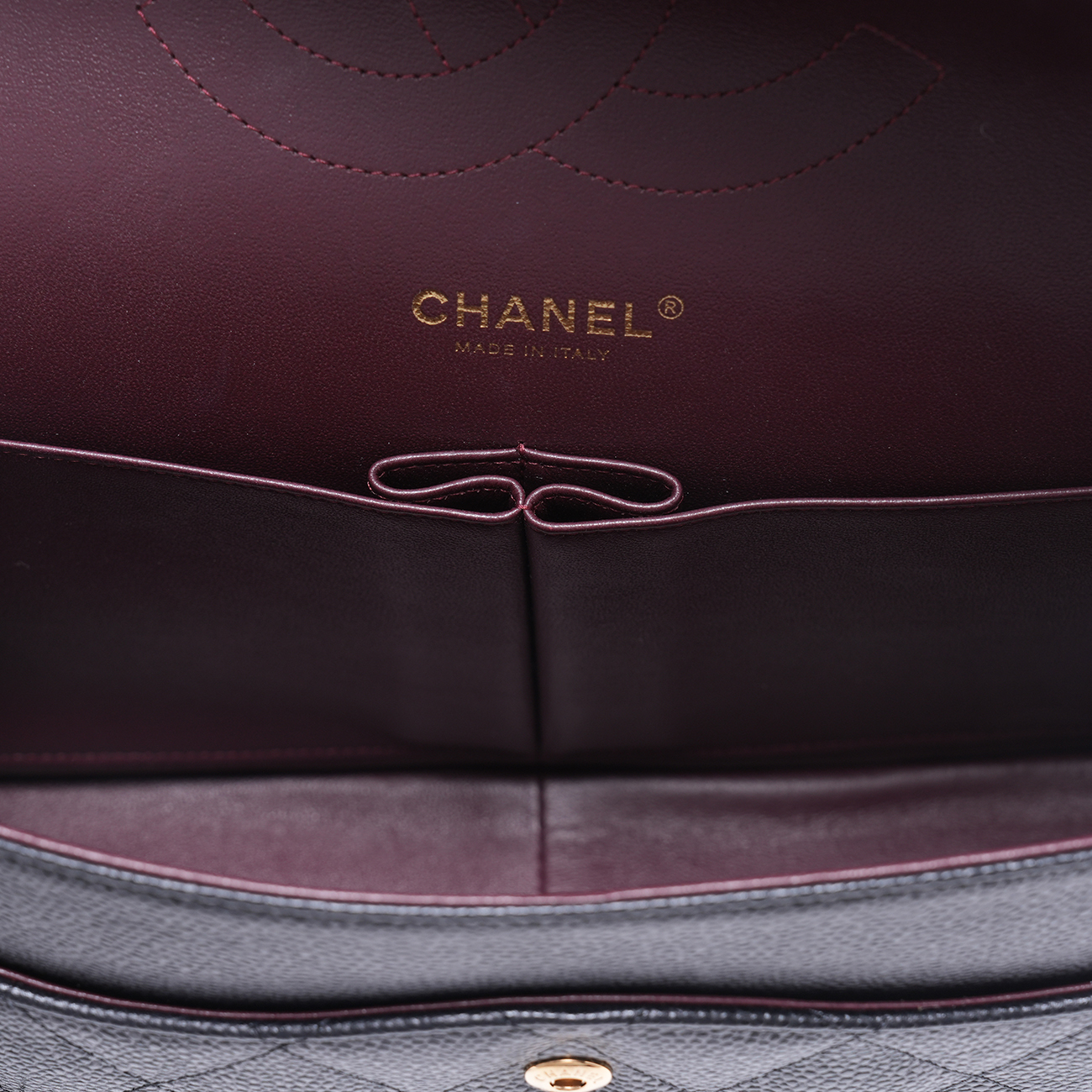 CHANEL(USED)샤넬 캐비어 클래식 라지 플랩백