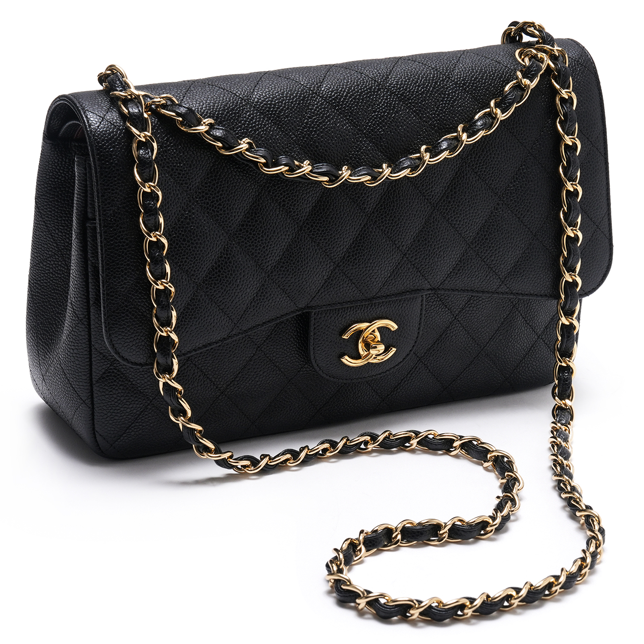 CHANEL(USED)샤넬 캐비어 클래식 라지 플랩백