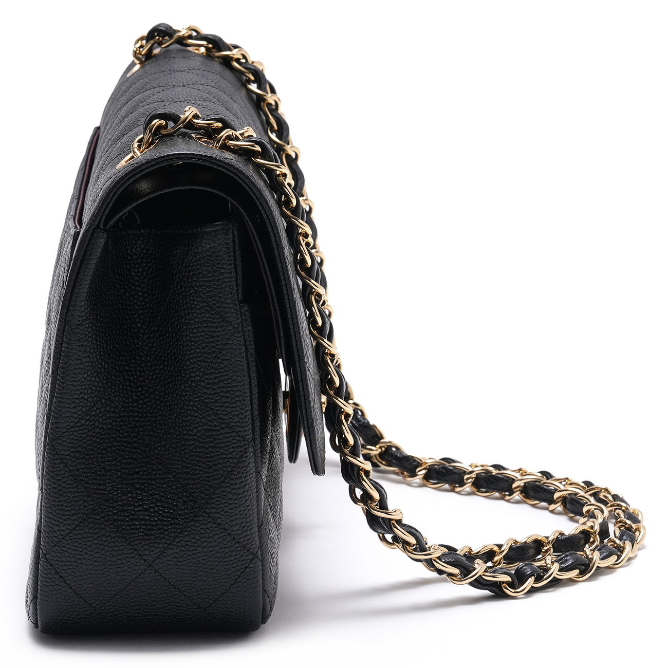 CHANEL(USED)샤넬 캐비어 클래식 라지 플랩백