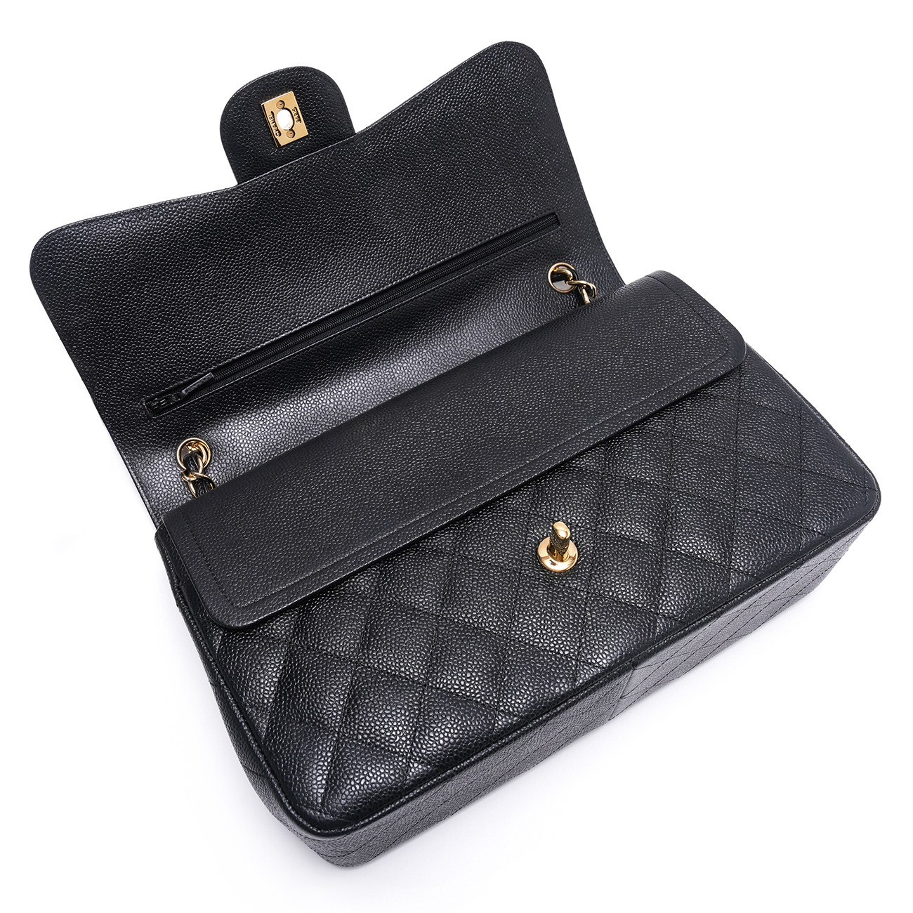 CHANEL(USED)샤넬 캐비어 클래식 라지 플랩백