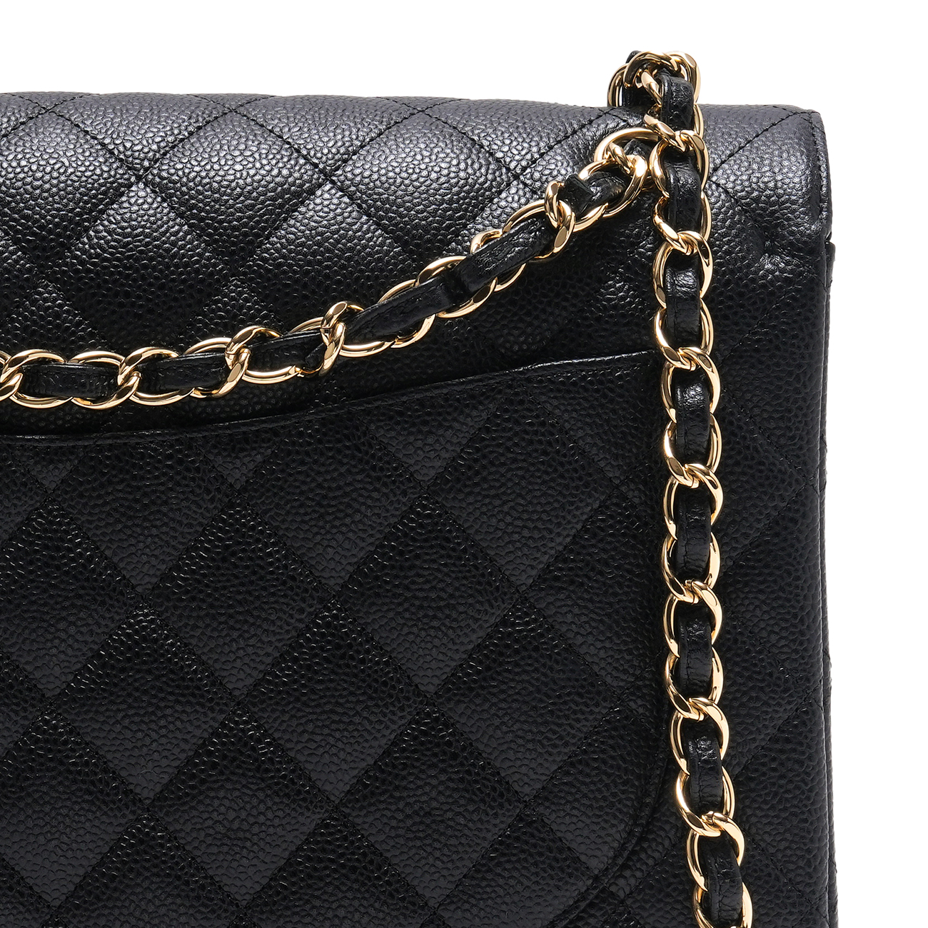 CHANEL(USED)샤넬 캐비어 클래식 맥시 플랩백