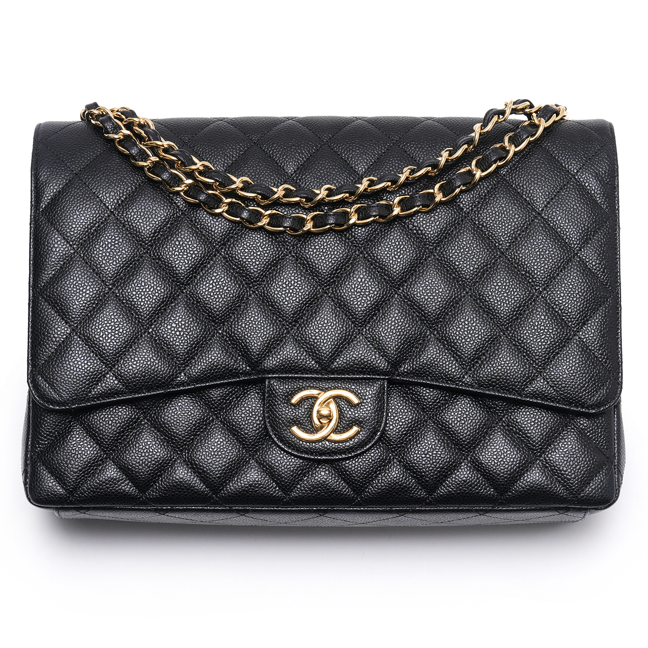 CHANEL(USED)샤넬 캐비어 클래식 맥시 플랩백