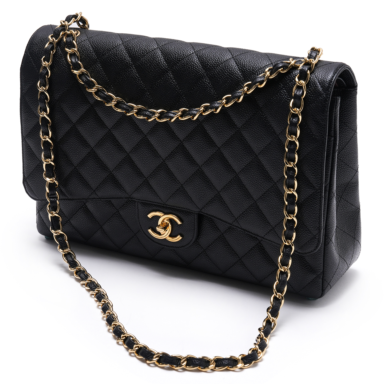 CHANEL(USED)샤넬 캐비어 클래식 맥시 플랩백