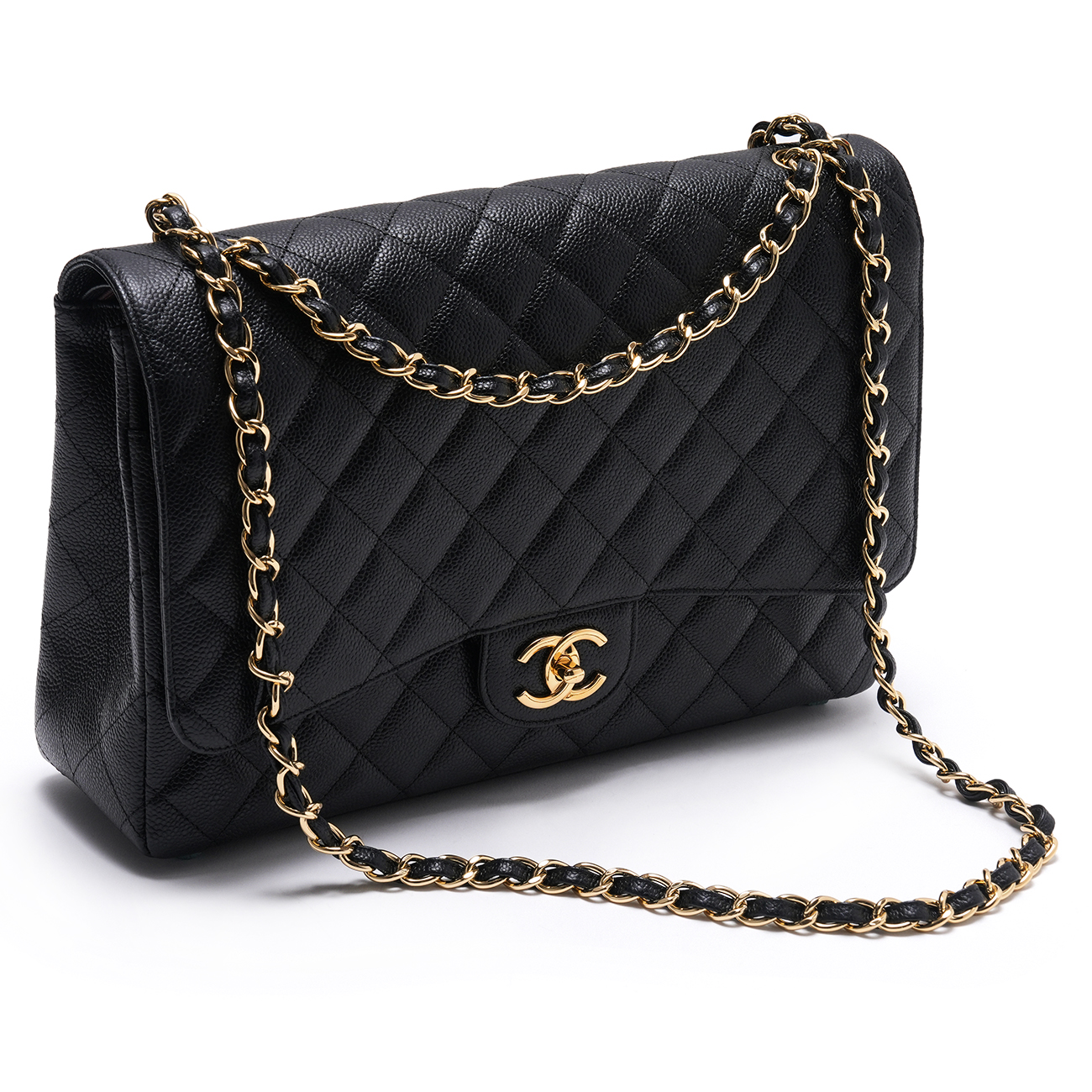 CHANEL(USED)샤넬 캐비어 클래식 맥시 플랩백