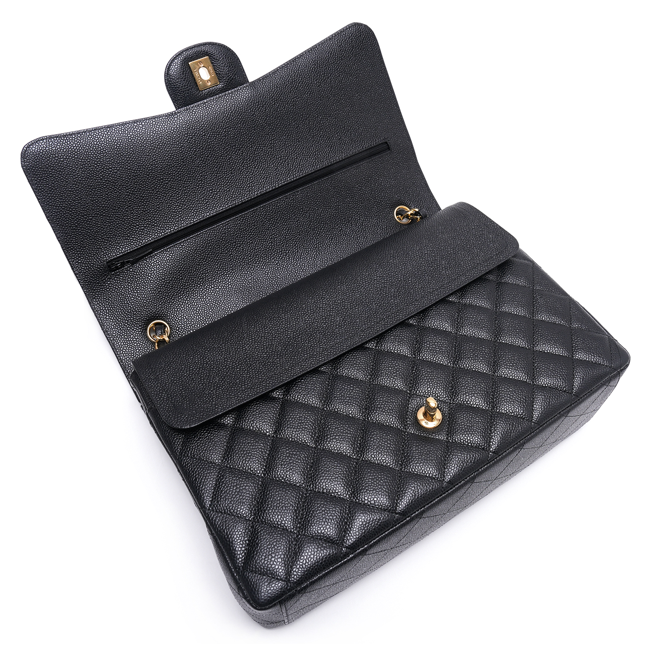 CHANEL(USED)샤넬 캐비어 클래식 맥시 플랩백