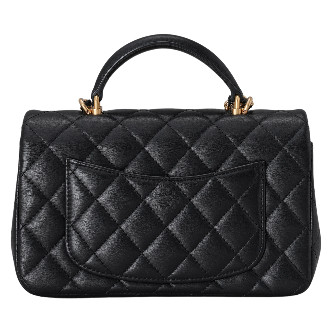 CHANEL(USED)샤넬 AS2431 뉴미니 탑핸들백