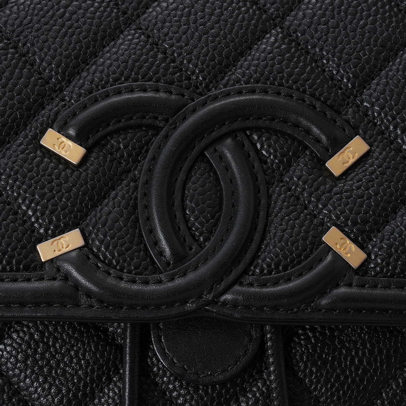 CHANEL(USED)샤넬 캐비어 코스메틱 백팩