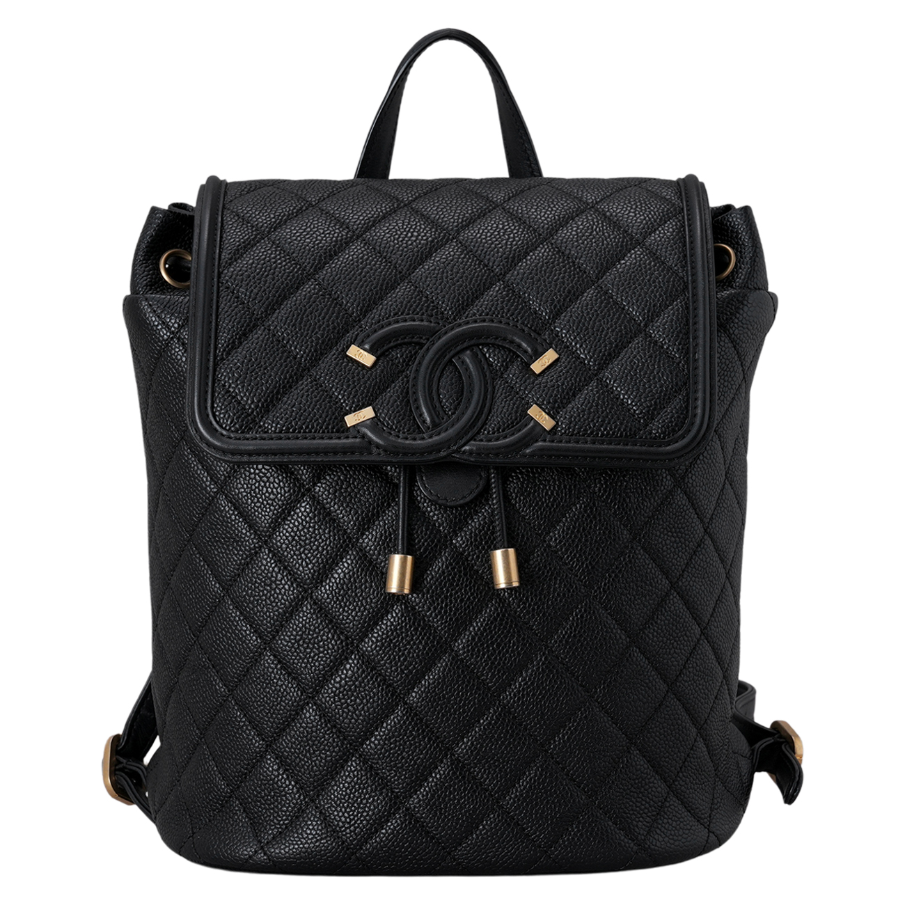 CHANEL(USED)샤넬 캐비어 코스메틱 백팩