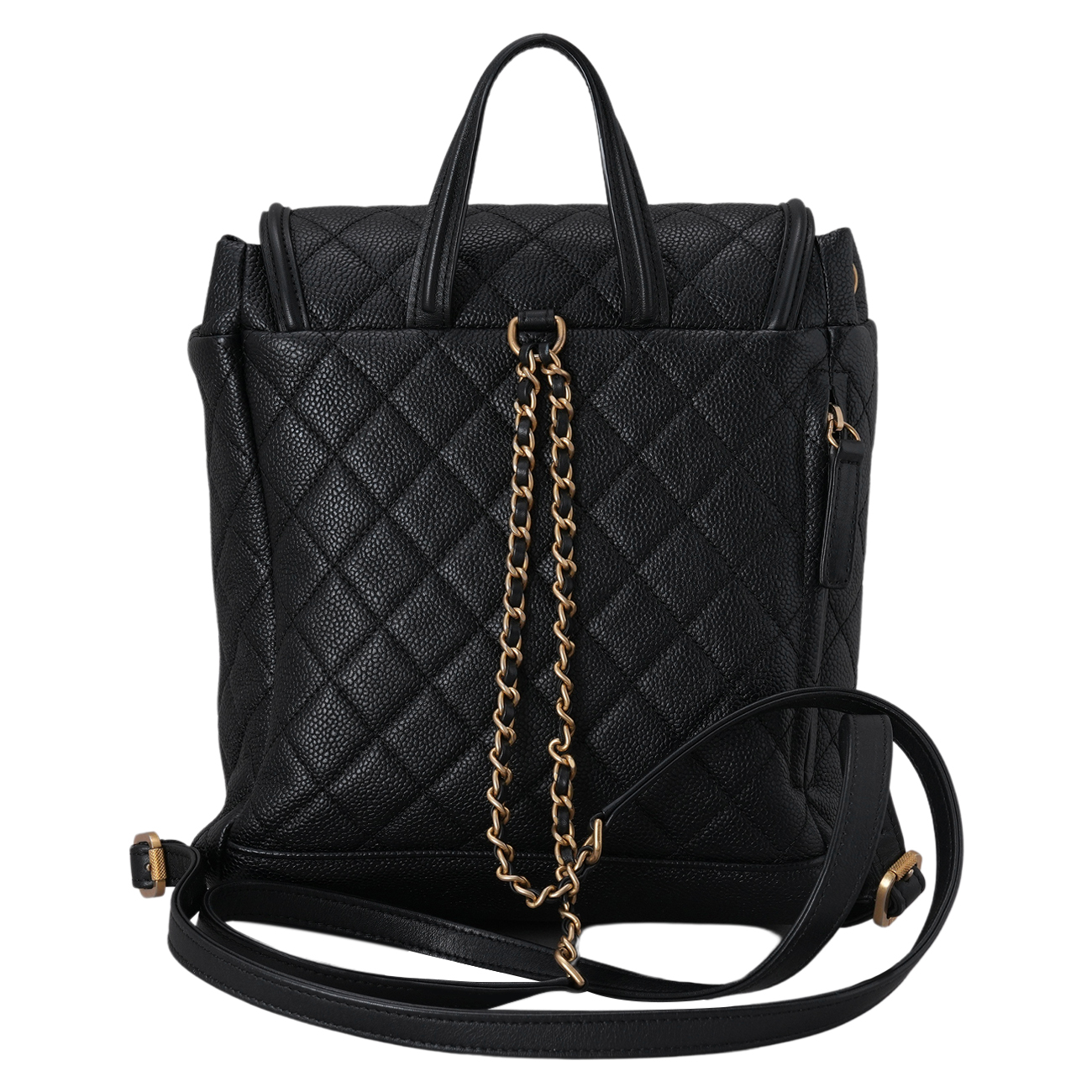 CHANEL(USED)샤넬 캐비어 코스메틱 백팩
