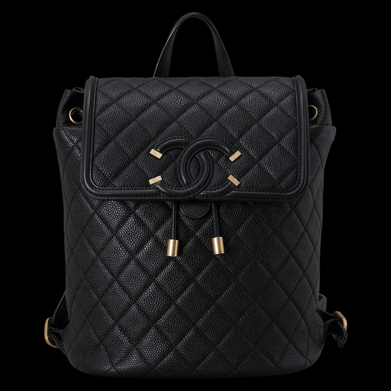 CHANEL(USED)샤넬 캐비어 코스메틱 백팩