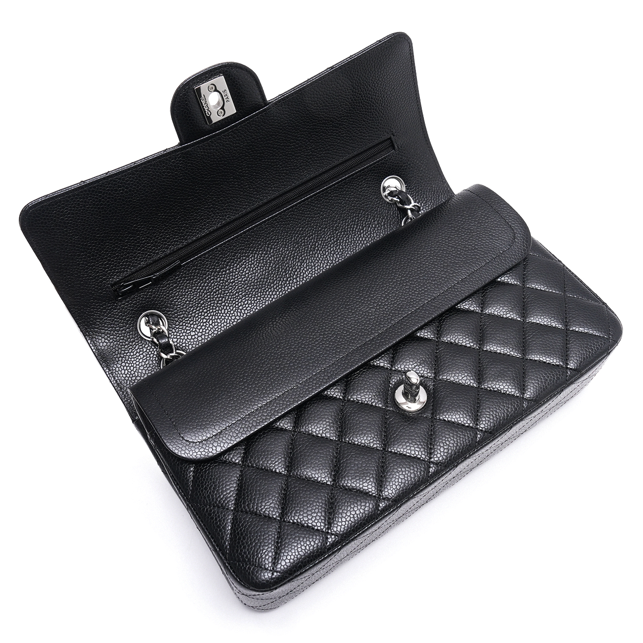 CHANEL(USED)샤넬 캐비어 클래식 미듐 플랩백