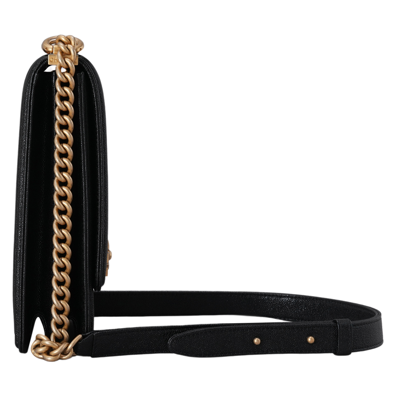 CHANEL(USED)샤넬 캐비어 보이샤넬 사첼백
