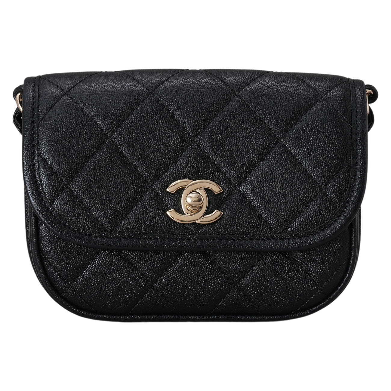 CHANEL(USED)샤넬 시즌 캐비어 메신저백
