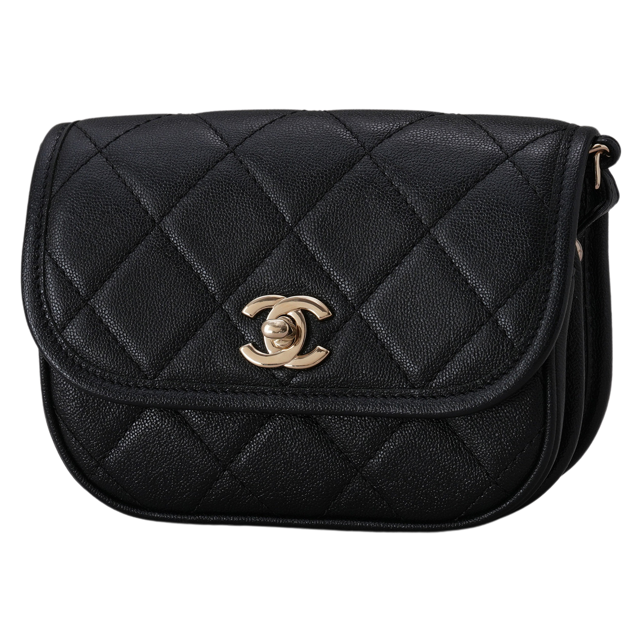CHANEL(USED)샤넬 시즌 캐비어 메신저백