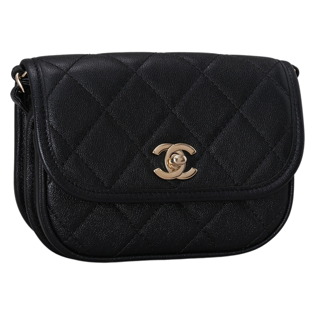 CHANEL(USED)샤넬 시즌 캐비어 메신저백
