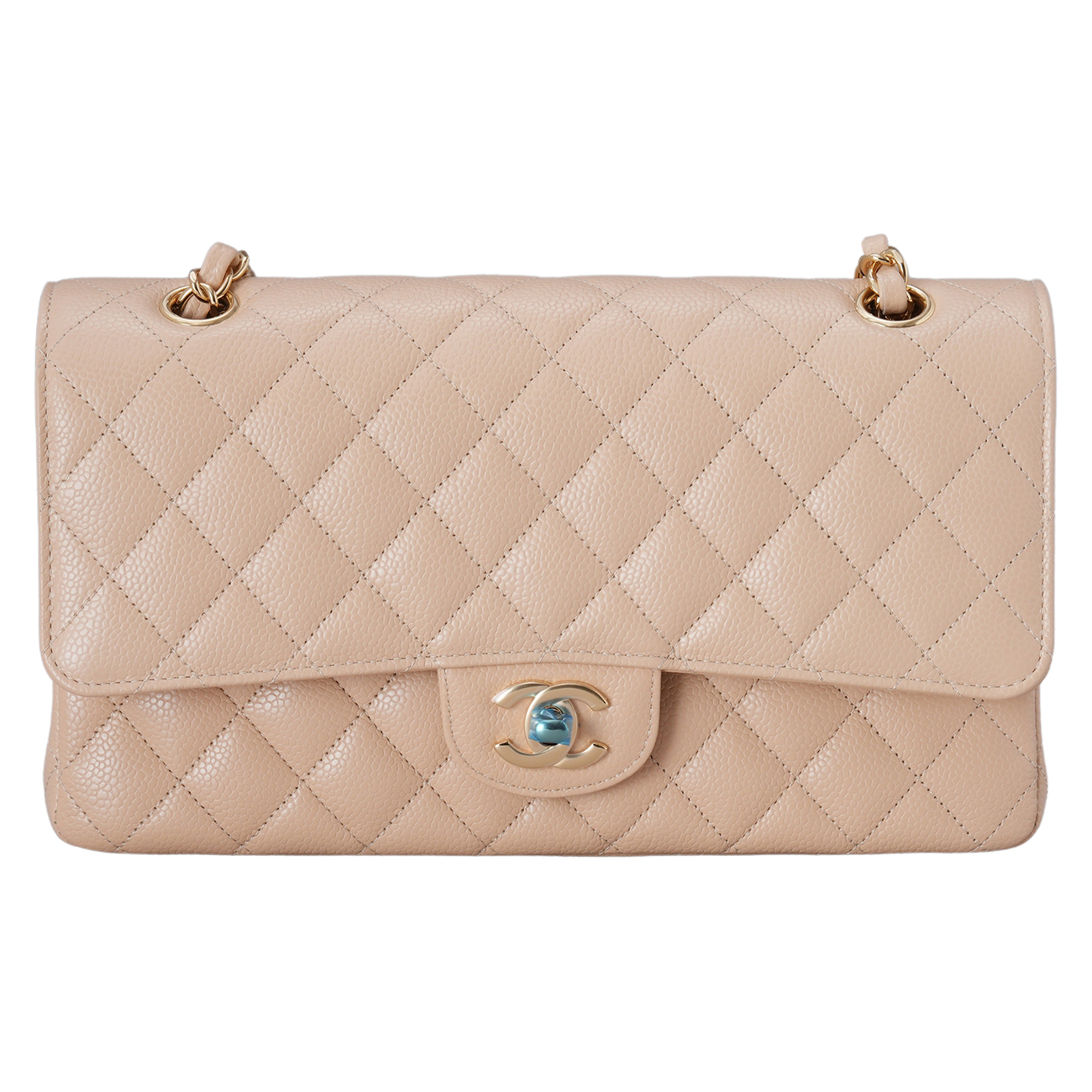 CHANEL(USED)샤넬 캐비어 클래식 미듐 플랩백