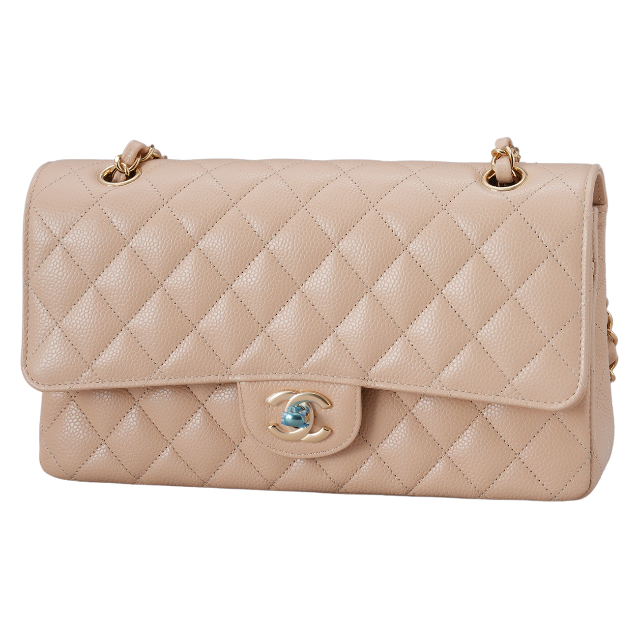 CHANEL(USED)샤넬 캐비어 클래식 미듐 플랩백