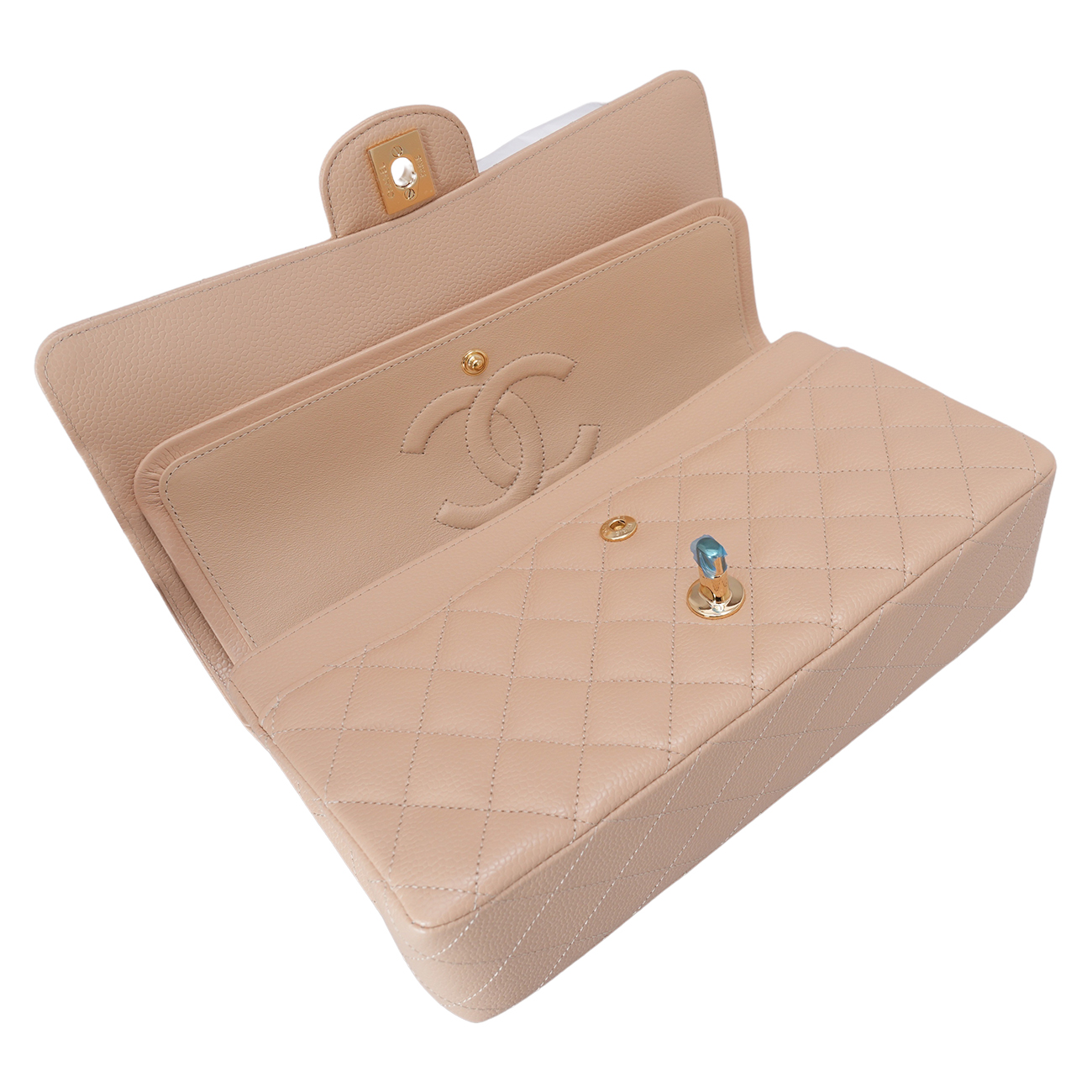 CHANEL(USED)샤넬 캐비어 클래식 미듐 플랩백