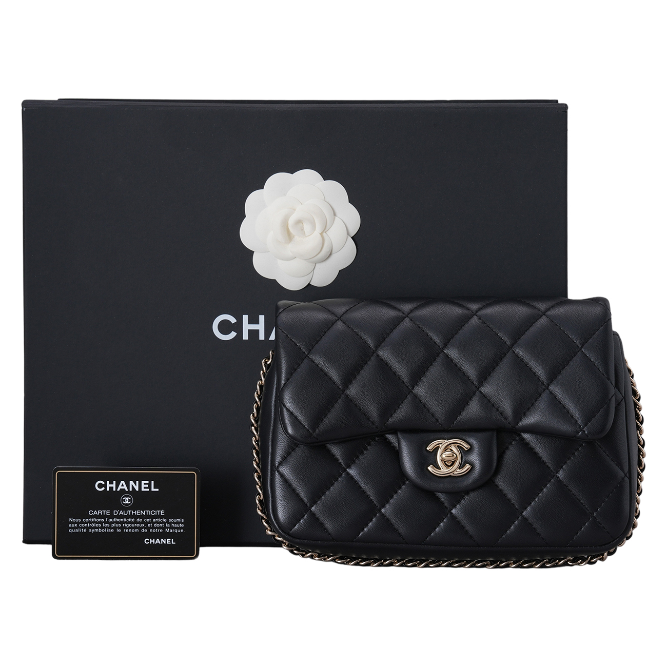 CHANEL(USED)샤넬 AS1533 시즌 진주 체인 숄더백