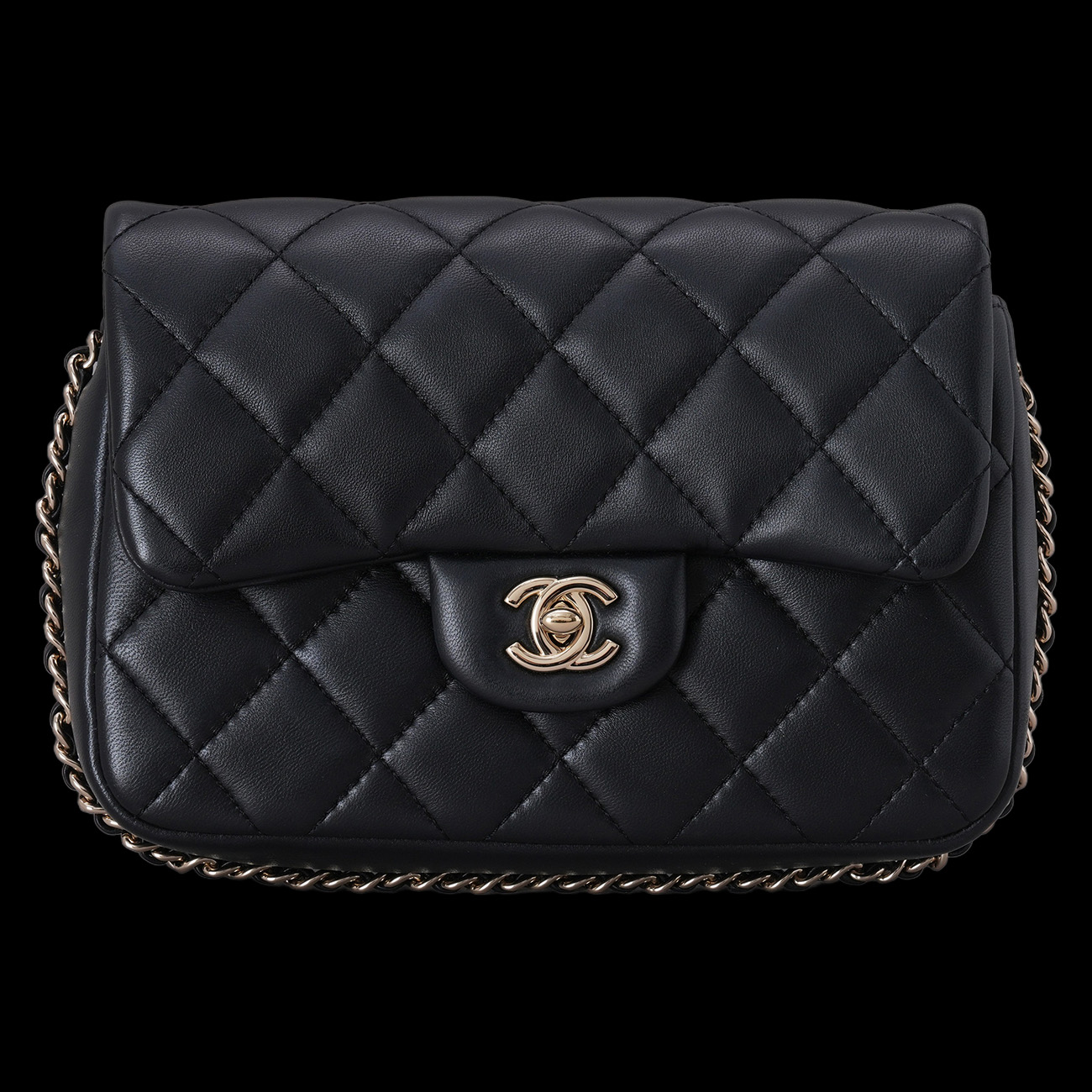 CHANEL(USED)샤넬 AS1533 시즌 진주 체인 숄더백