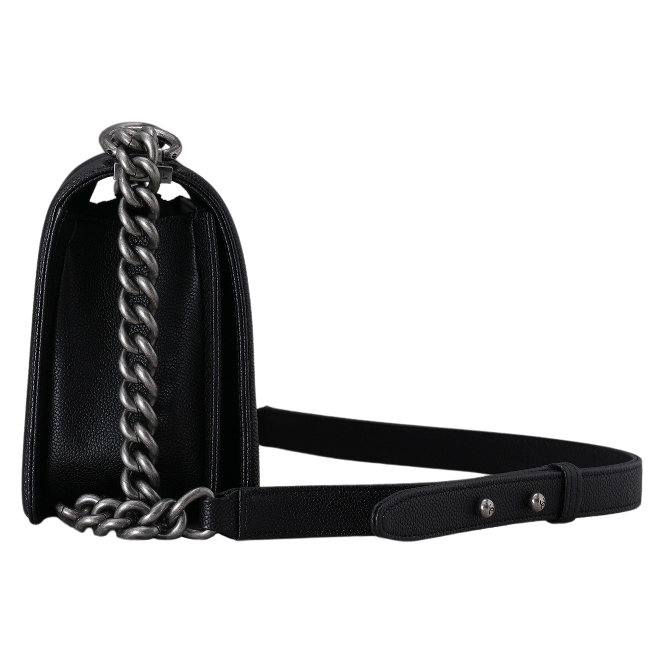 CHANEL(USED)샤넬 캐비어 보이샤넬 미듐 플랩백