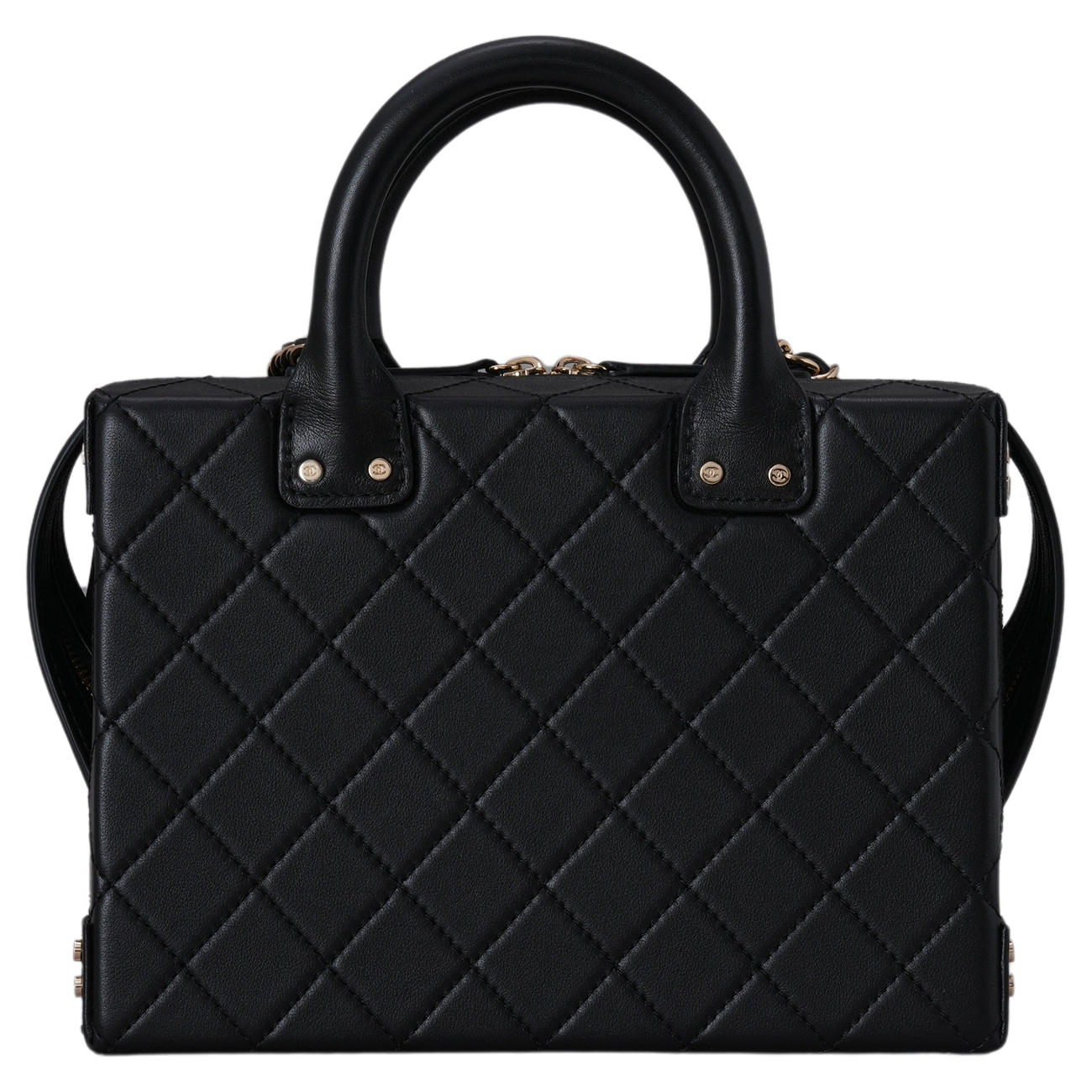 CHANEL(USED)샤넬 AS3345 시즌 베니티 코스메틱 케이스 탑핸들